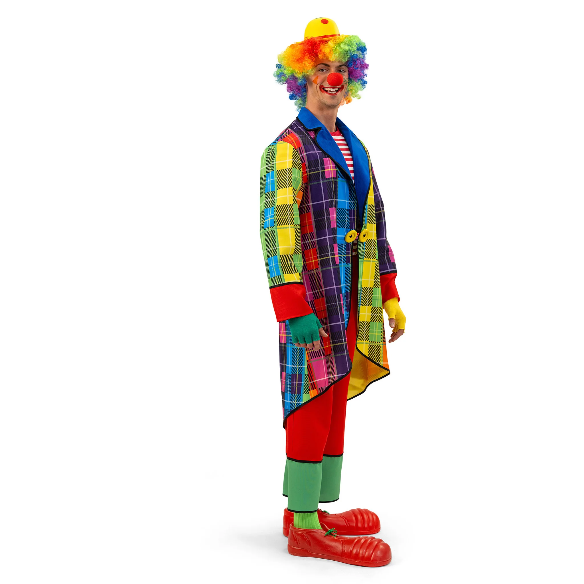 Regenboog Clownspak heren Rik - Image 4
