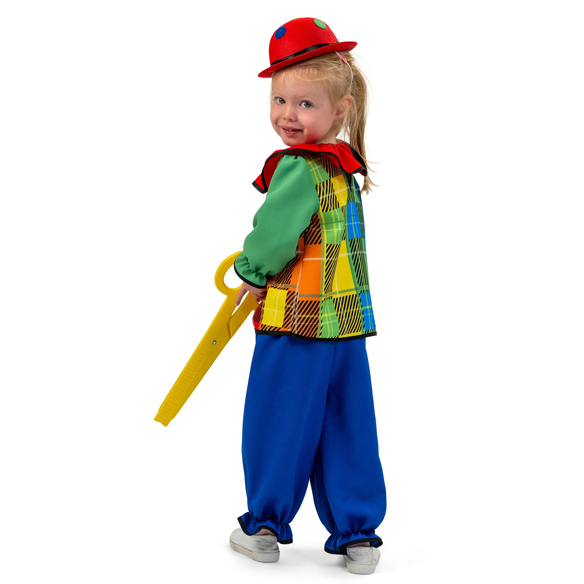 Regenboog clownspak kind - Image 4