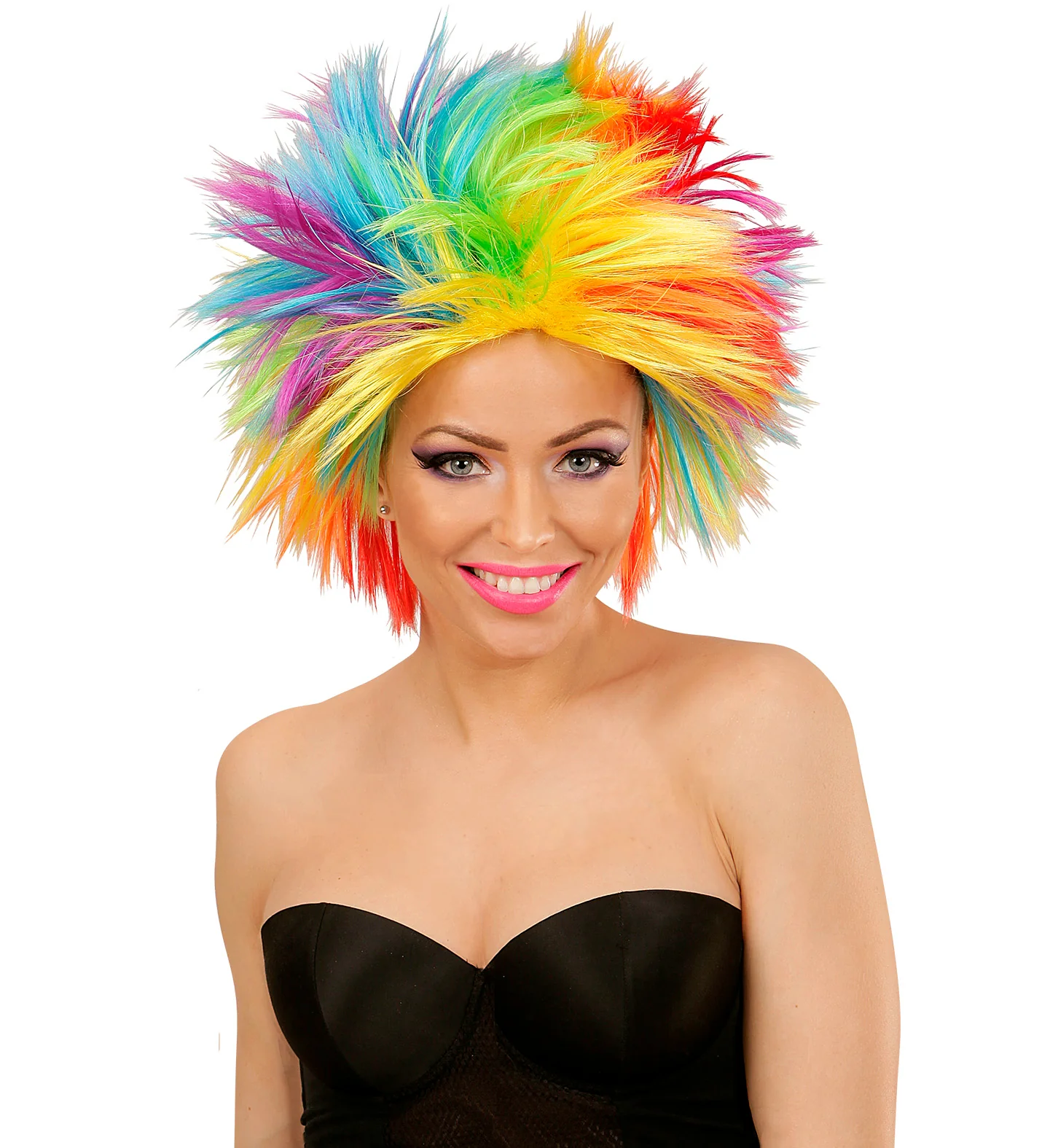 Regenboog spike pruikjes - Image 3