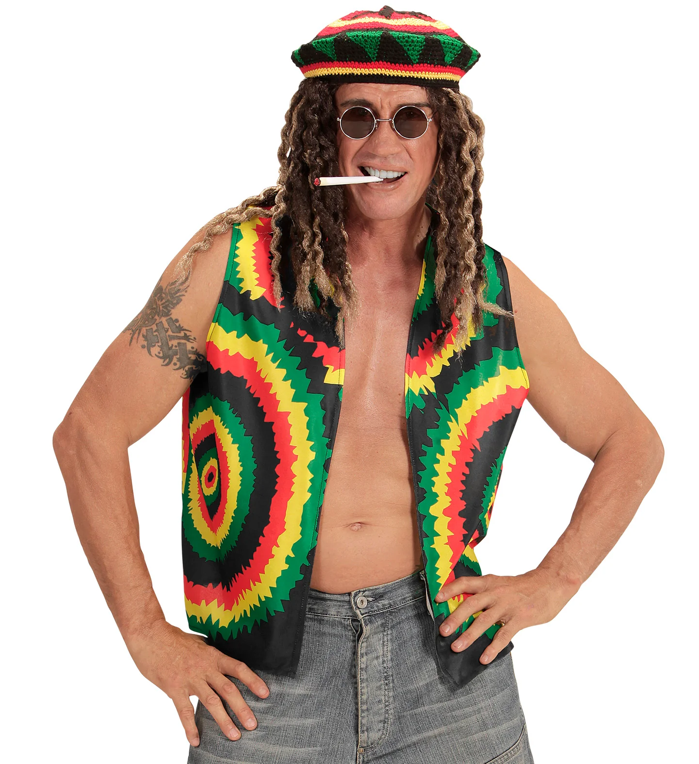 Rasta pruik dreadlocks Reggae - Image 4
