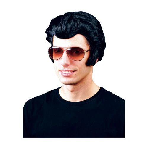 Rock en Roll King Elvis pruik