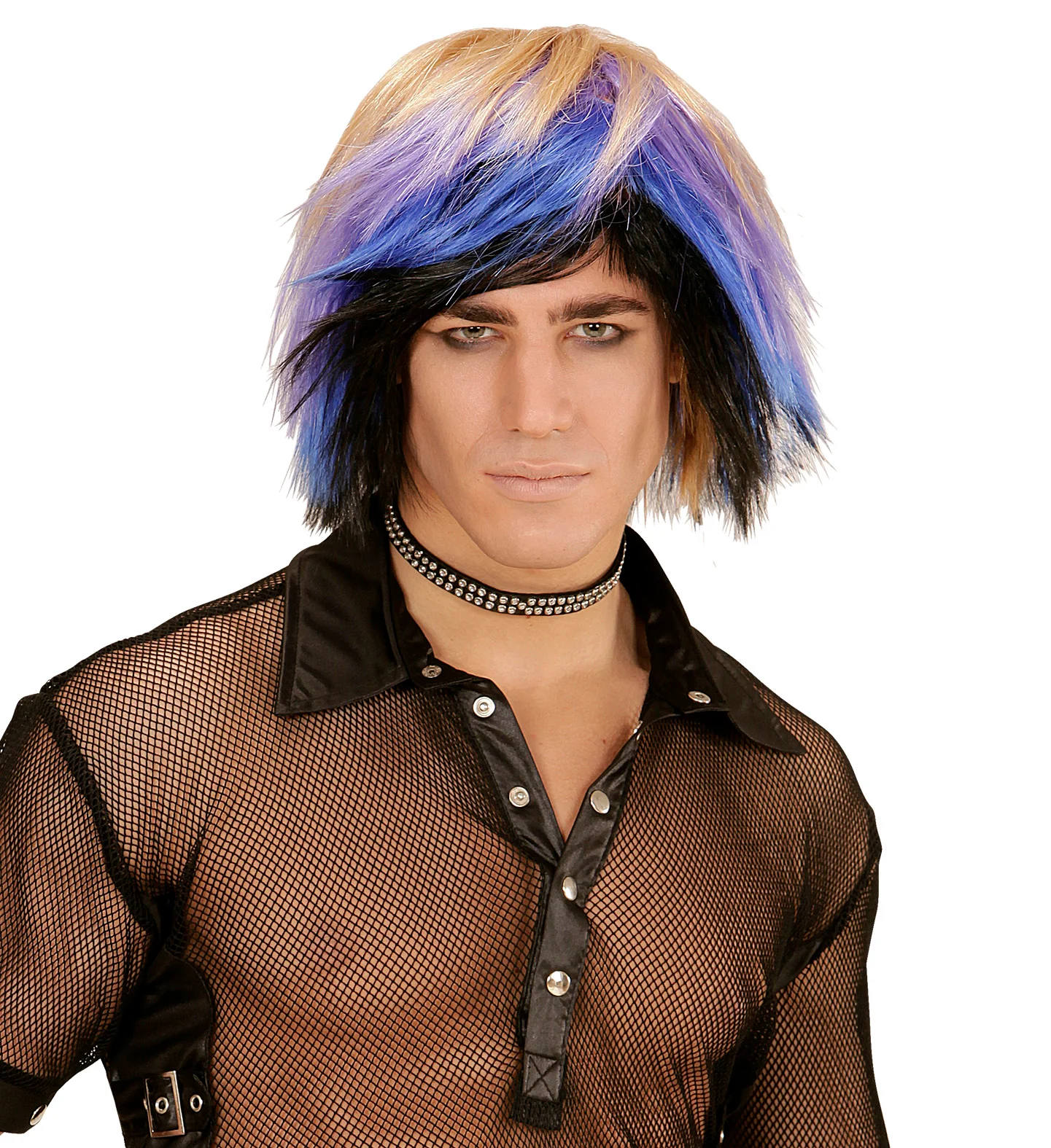 Rocker pruik Emo - Image 3
