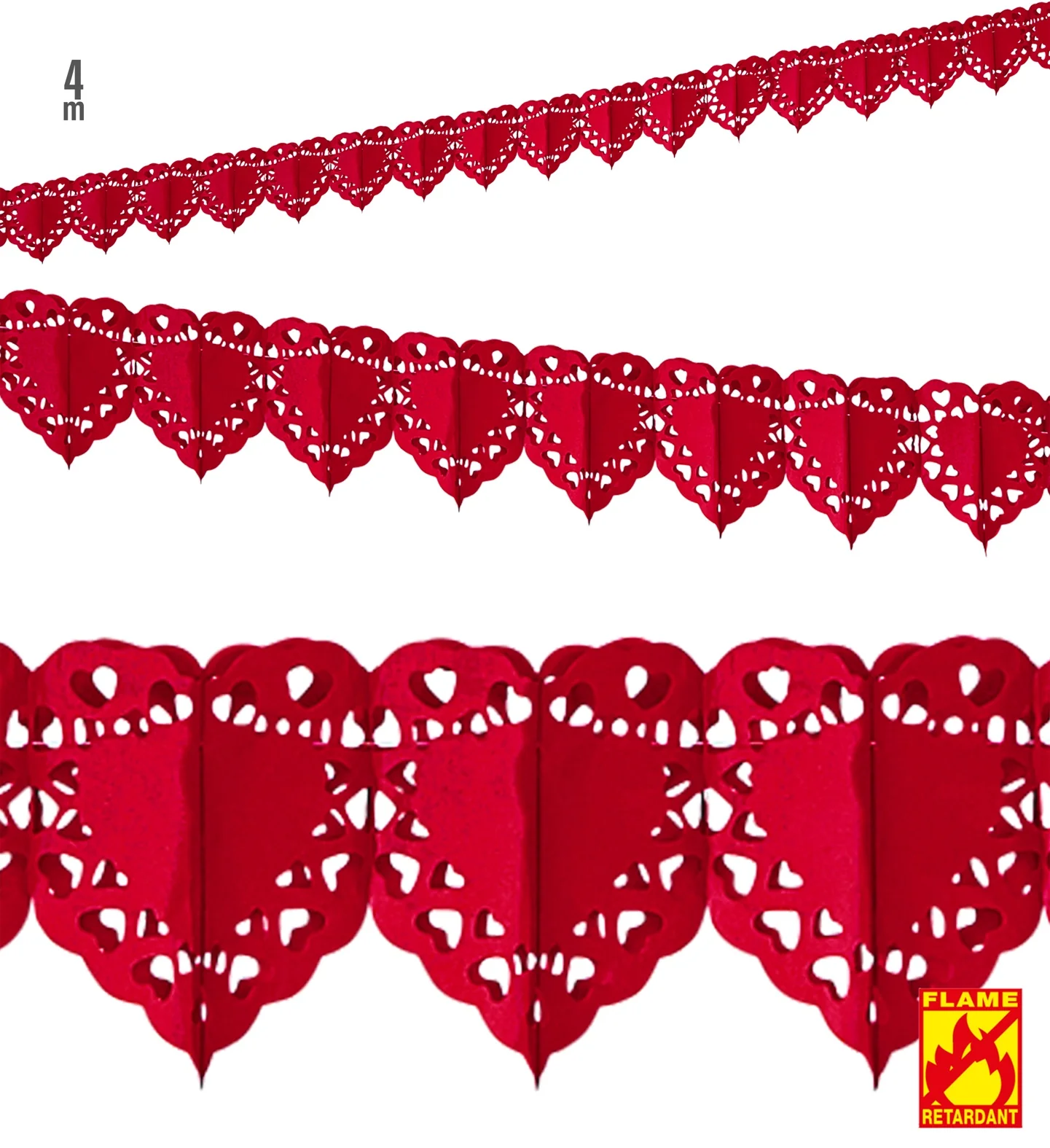 Rode hartjes slinger voor Valentijnsdag - Image 3