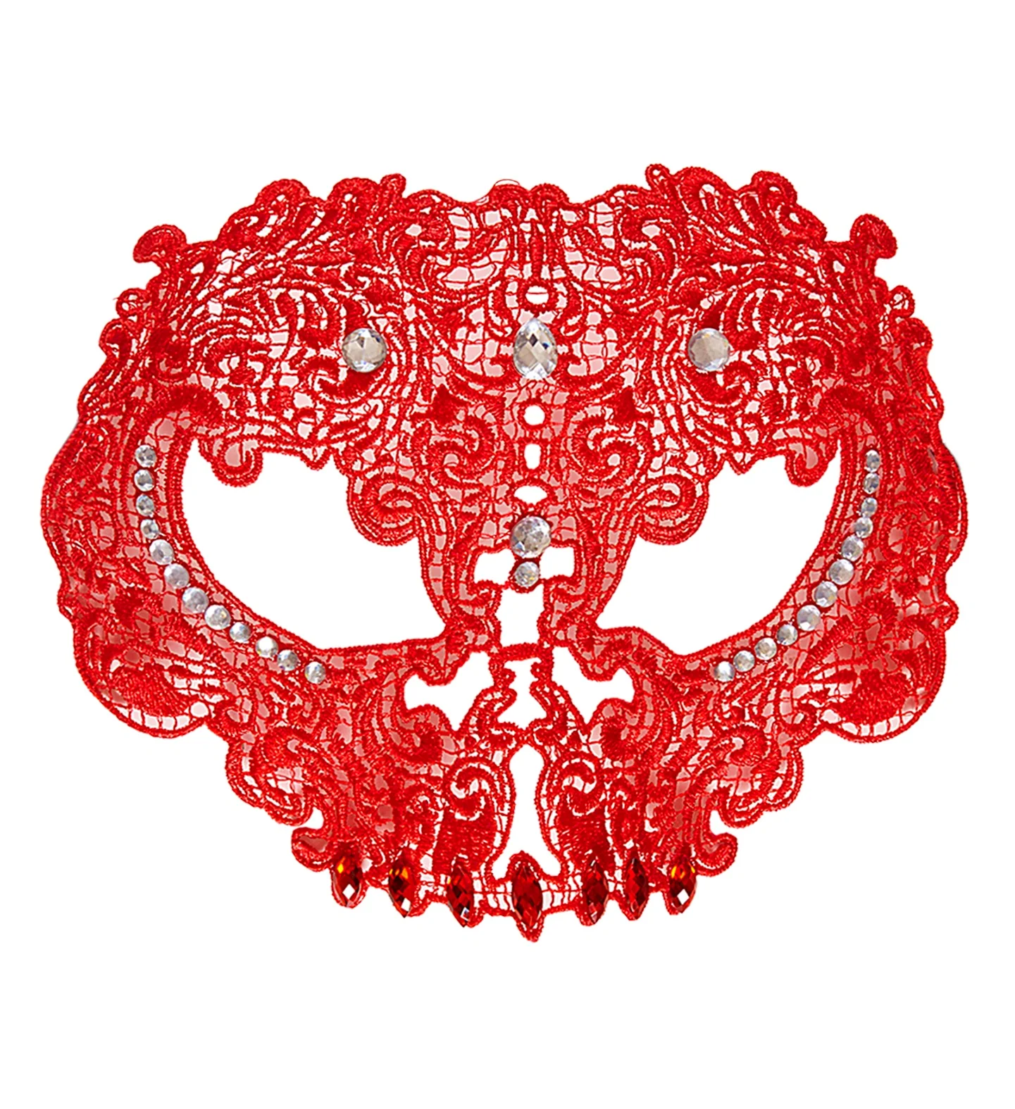 Rode kanten maskers
