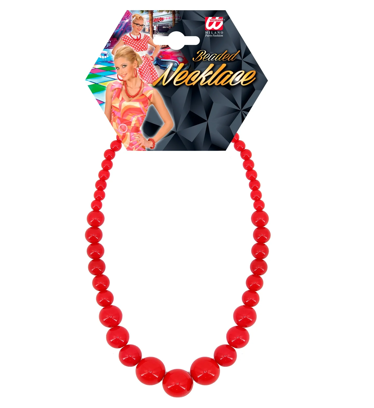 Rode kralen ketting - Image 5