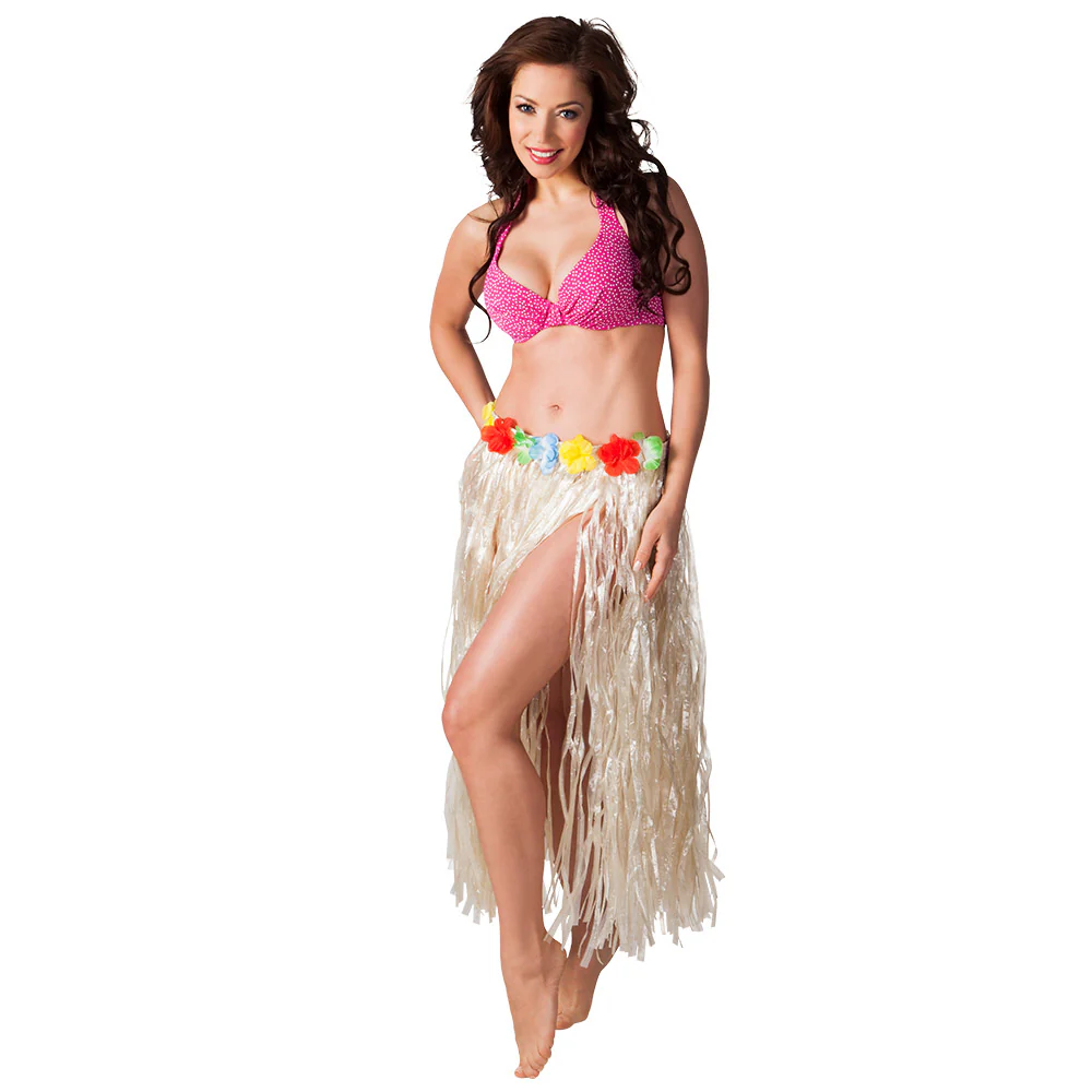 Rokje Hawaii lang naturel
