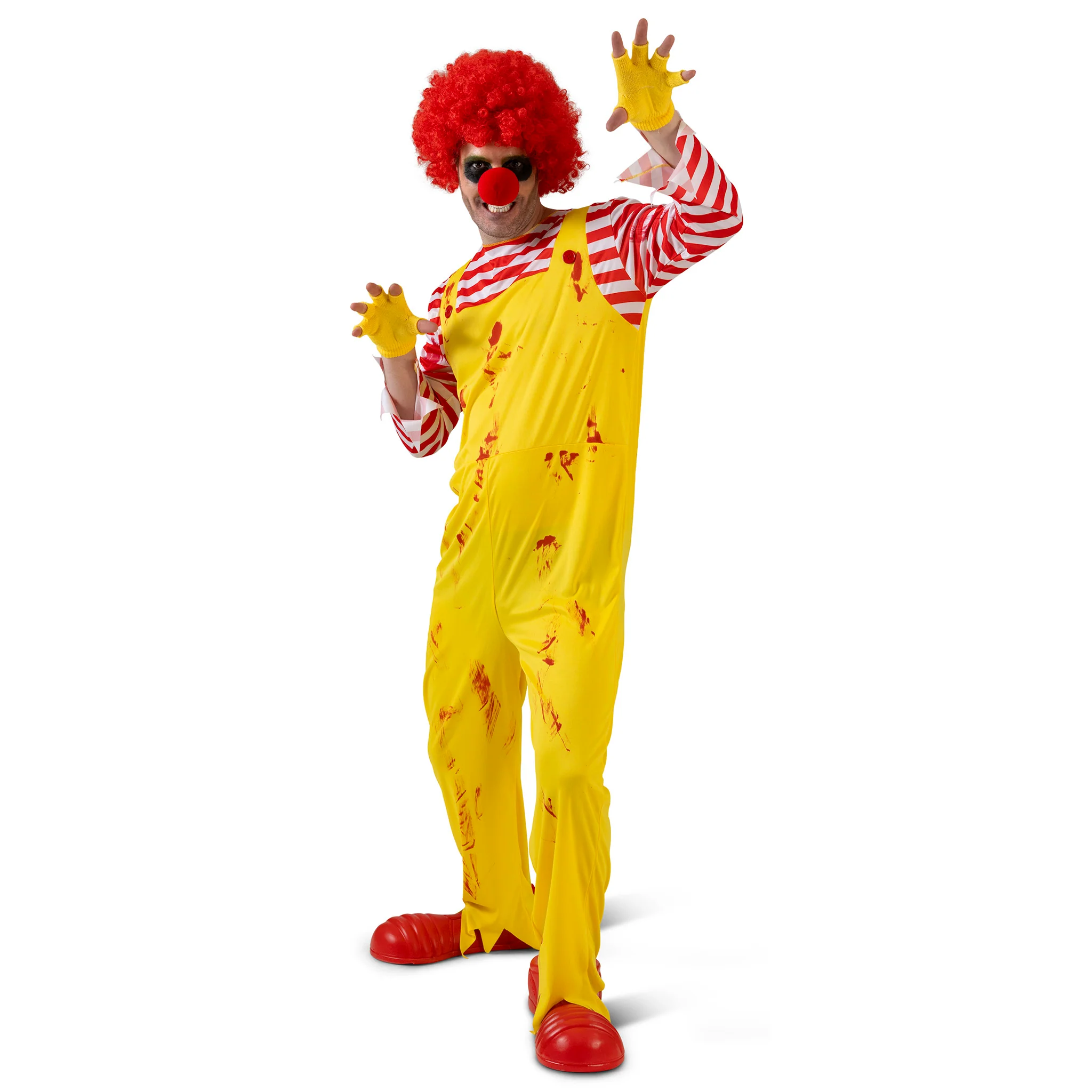 Ronald clown geel Donaldo heren - Image 2
