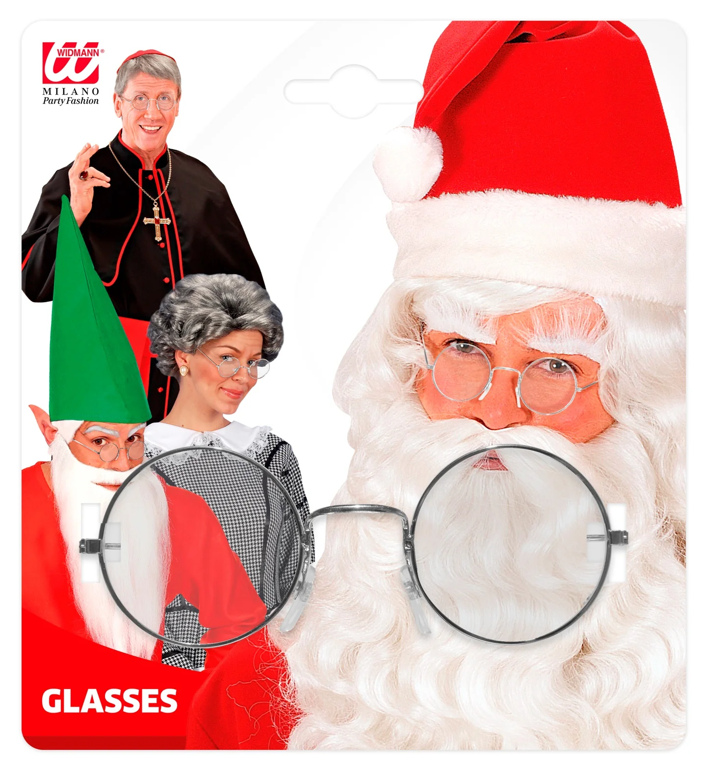 Ronde bril zilver santa - Image 5