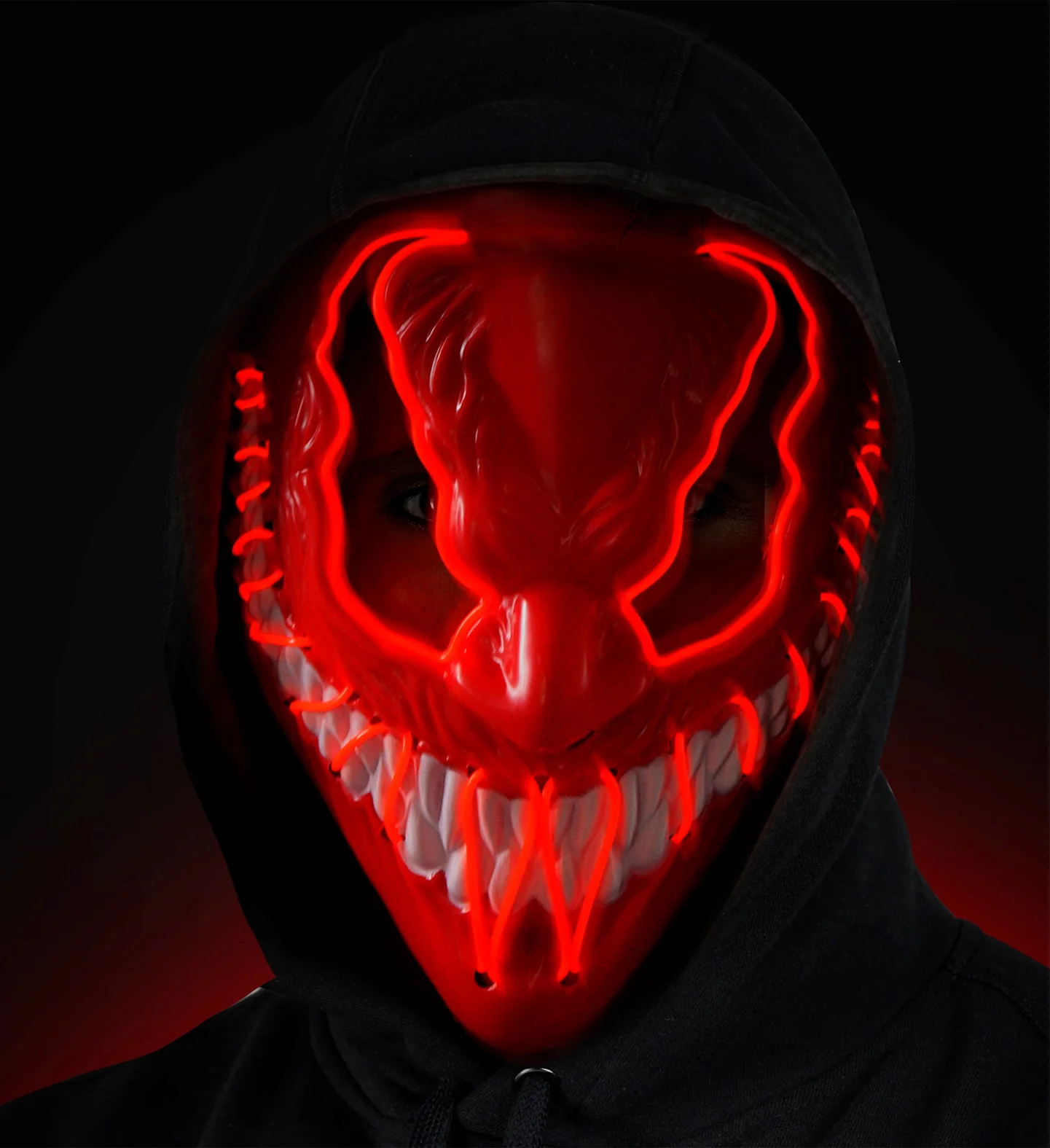 Monster masker led rood - Image 2