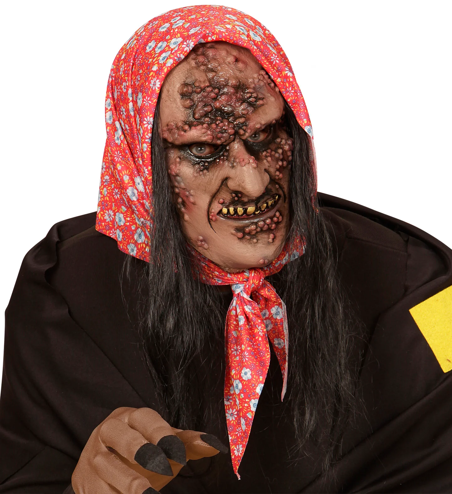 Rottende zombie masker - Image 2