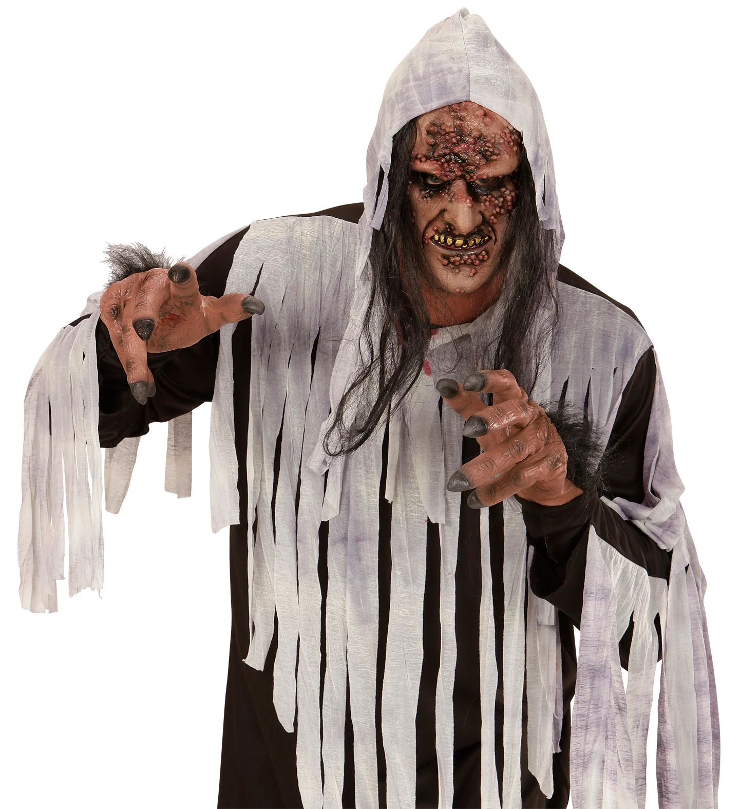 Rottende zombie masker - Image 3
