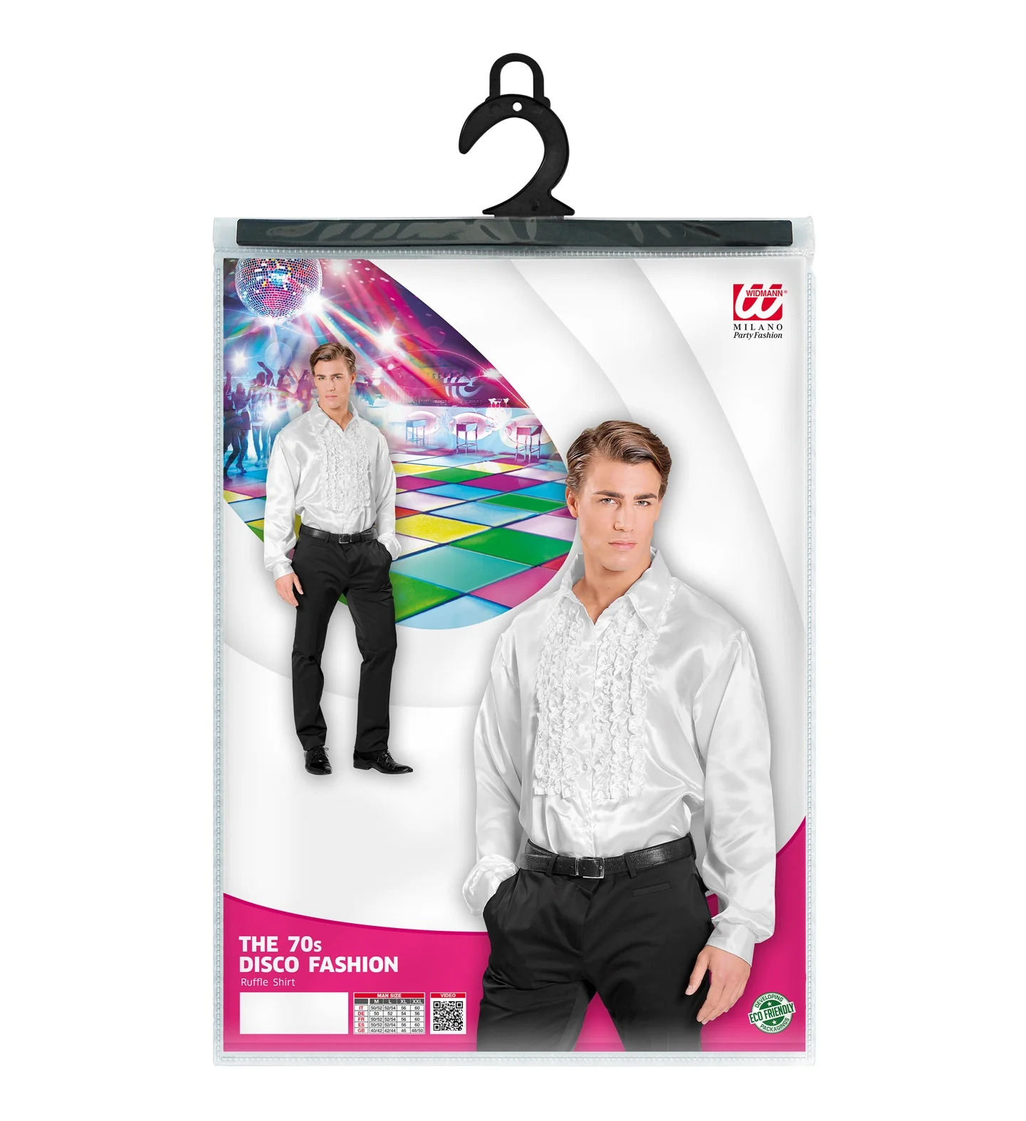 Ruche blouse satijn wit - Image 4