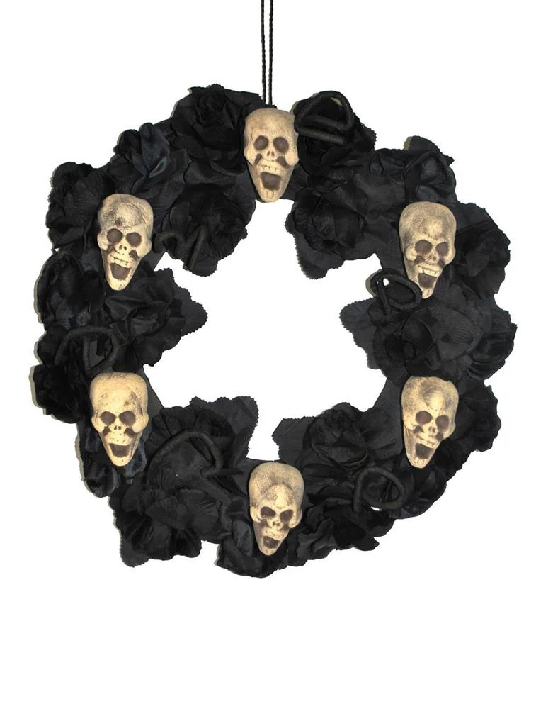 Rouwkrans halloween 50 cm