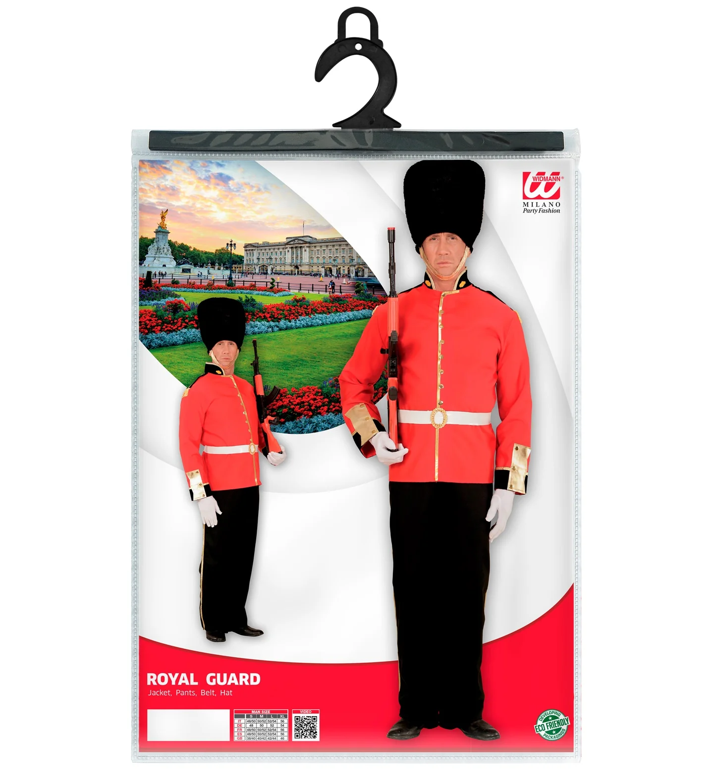 Royal guard kostuum man paleiswachter - Image 5