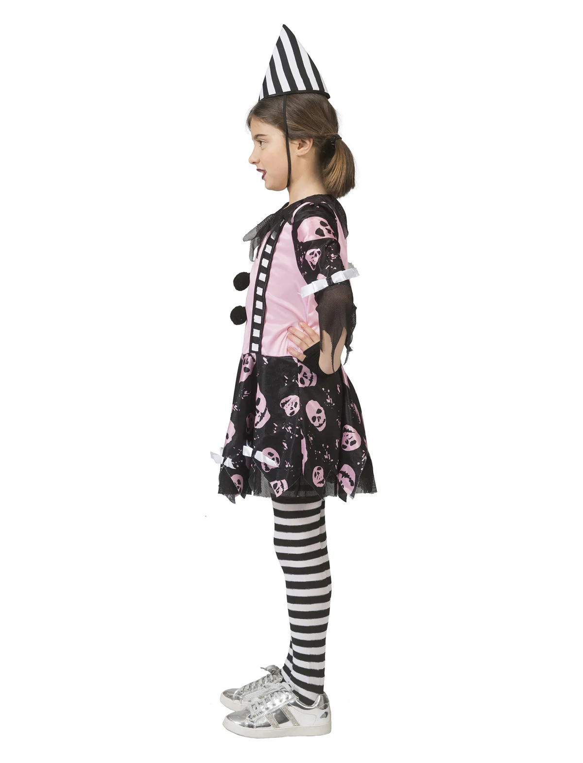 Clownsjurk Pipa roze meiden - Image 2