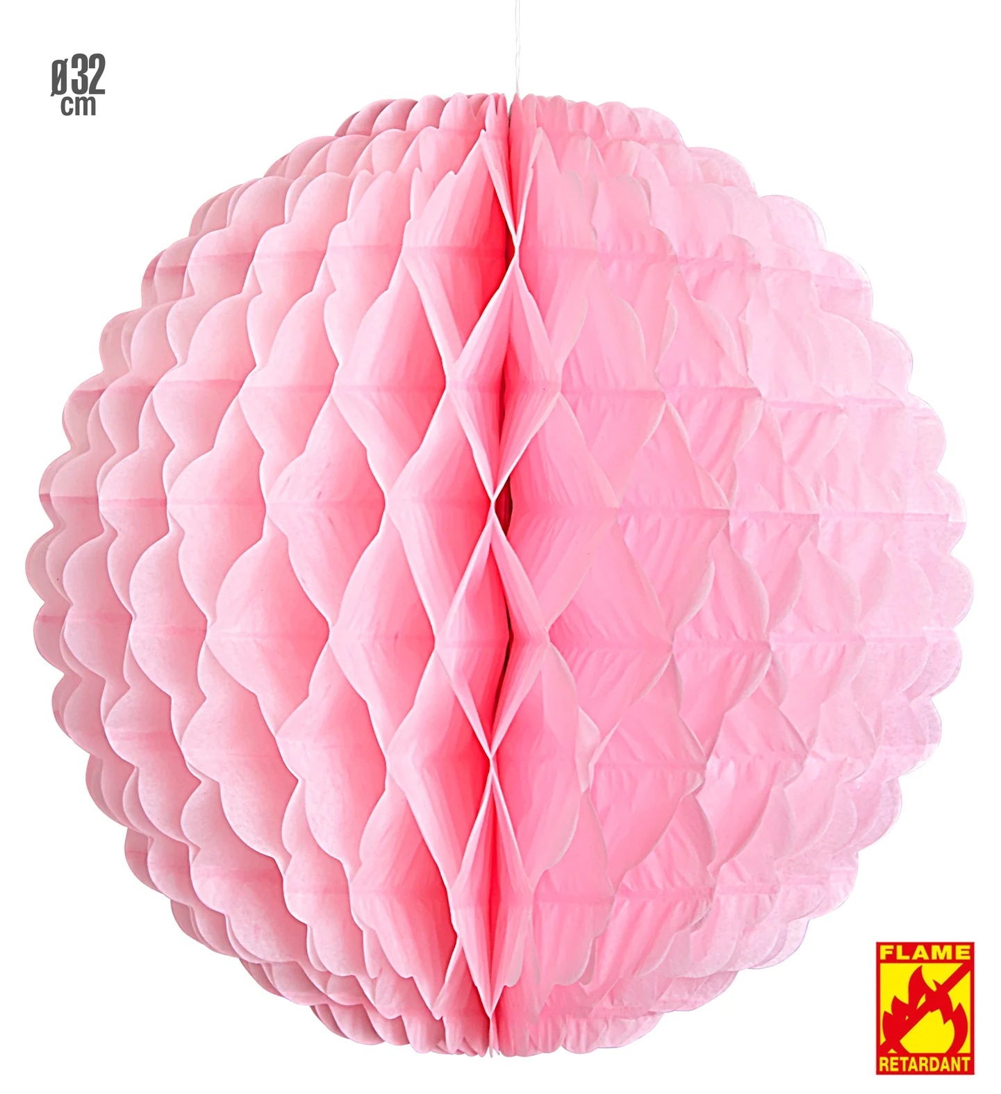 Roze lampion decoratie - Image 2
