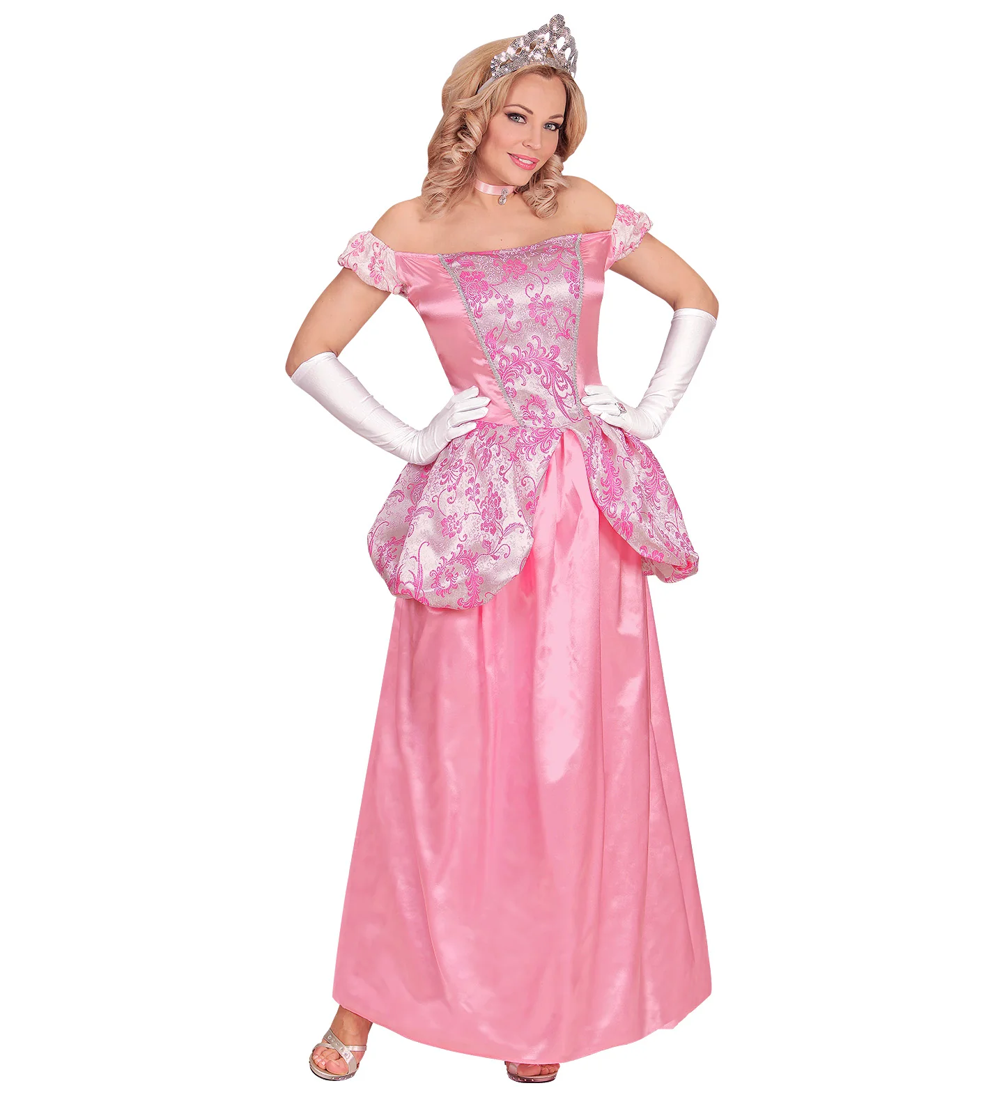 Roze prinsessenjurk Sisi - Image 2