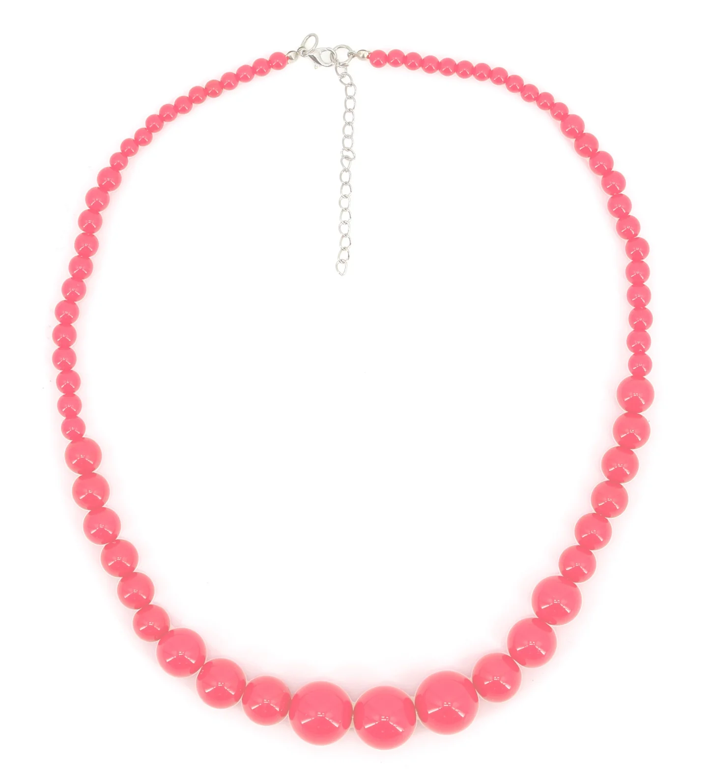 Roze seventies parelketting