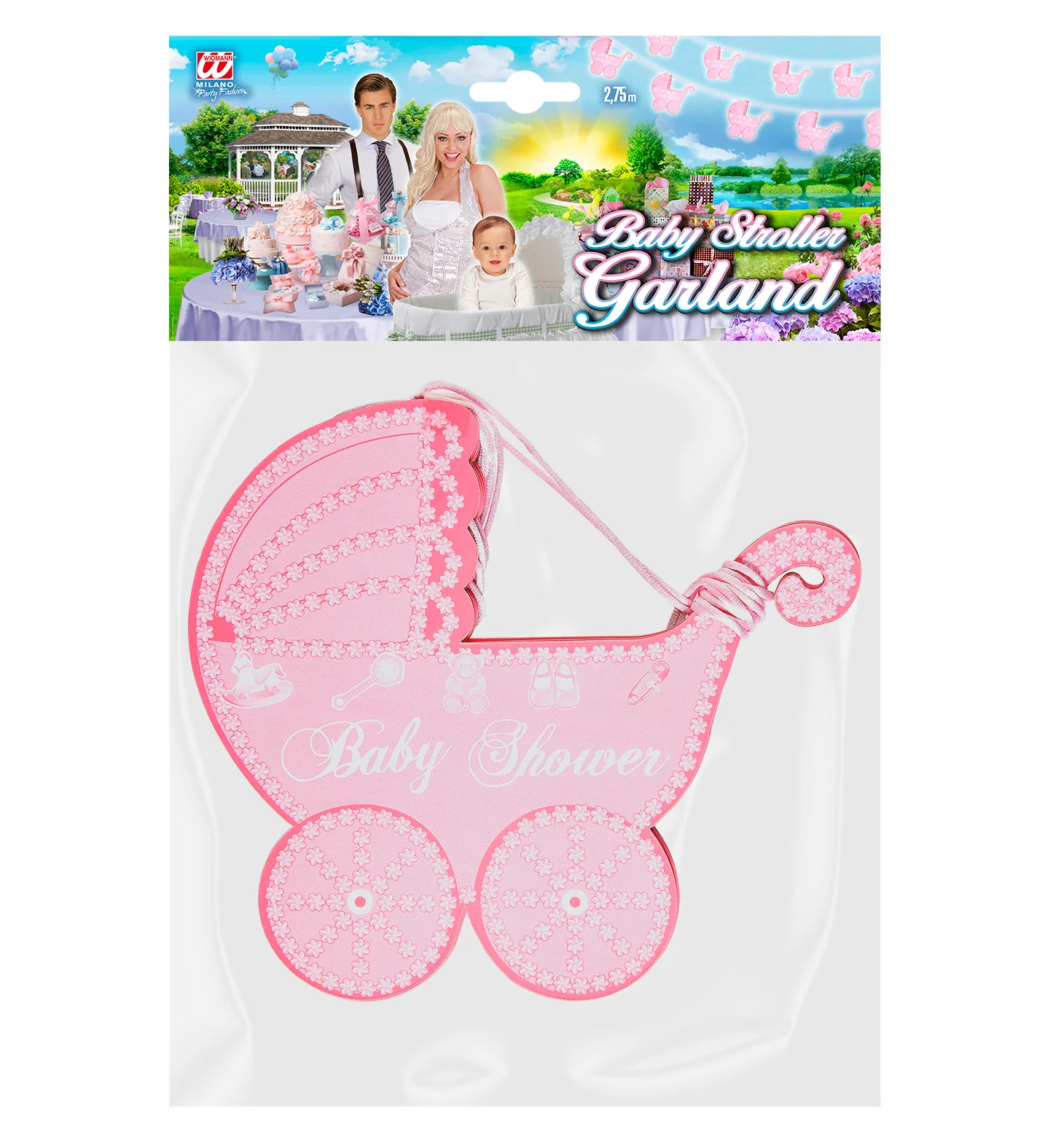 Roze slinger met kinderwagentjes - Image 4
