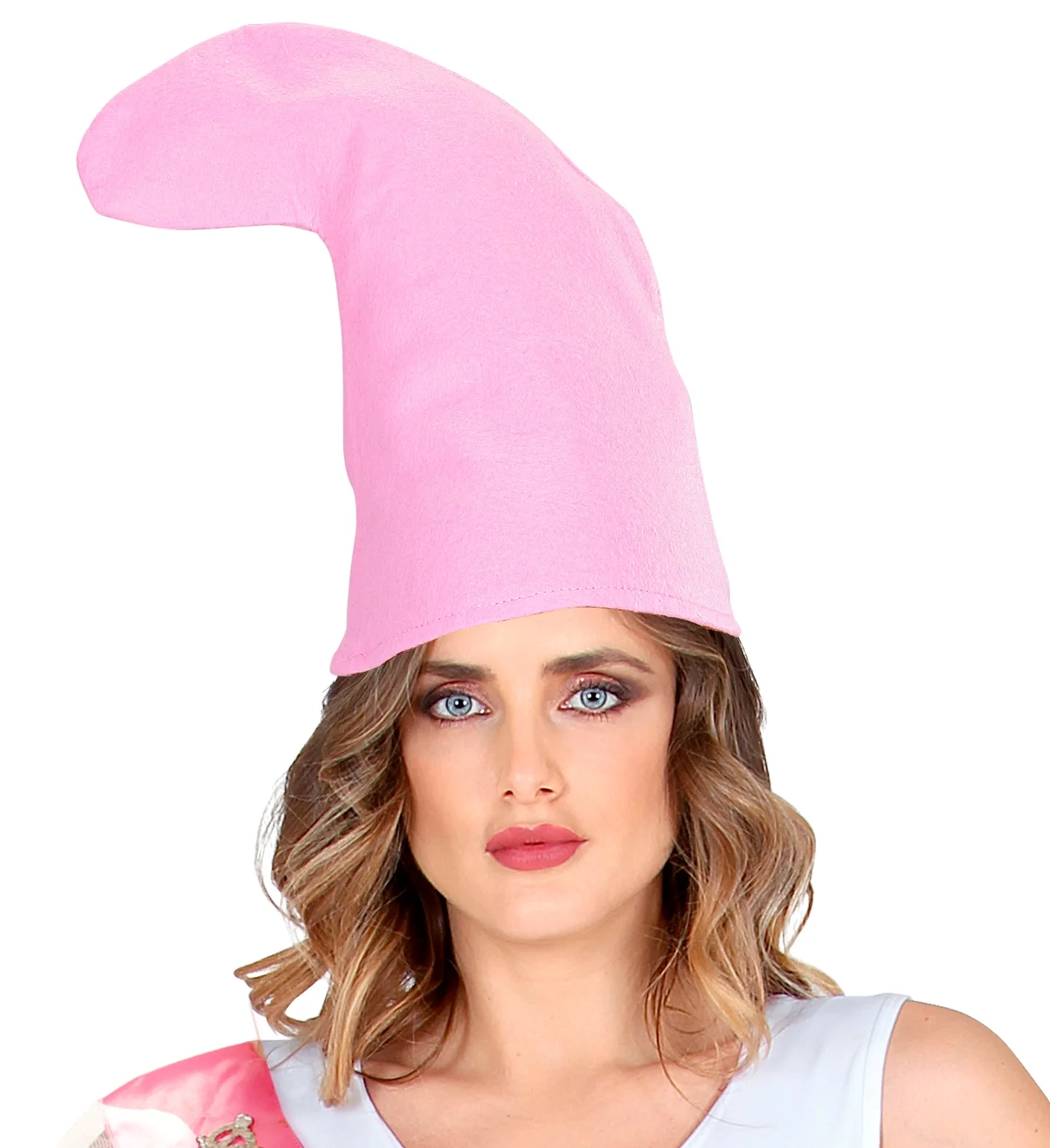 Roze smurfen muts - Image 2