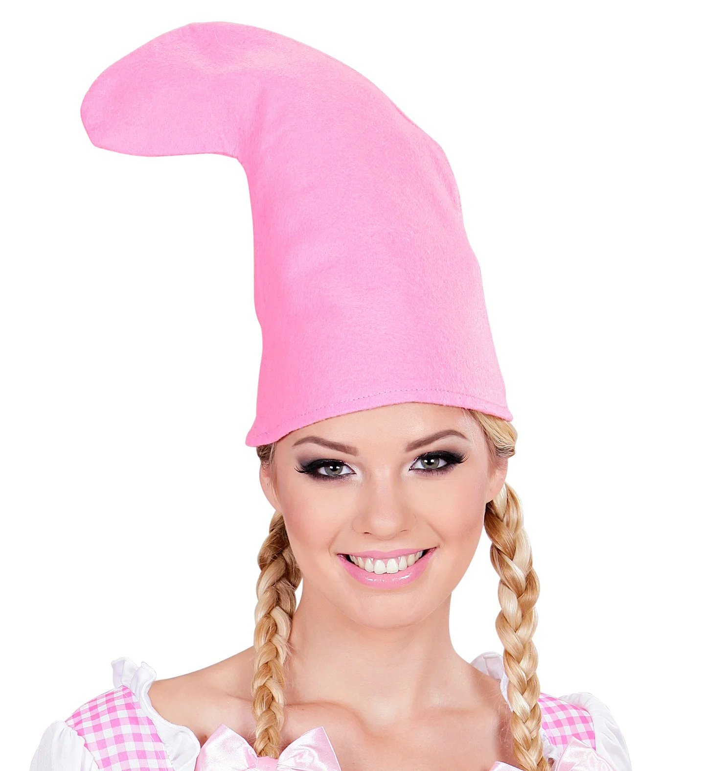 Roze smurfen muts - Image 3