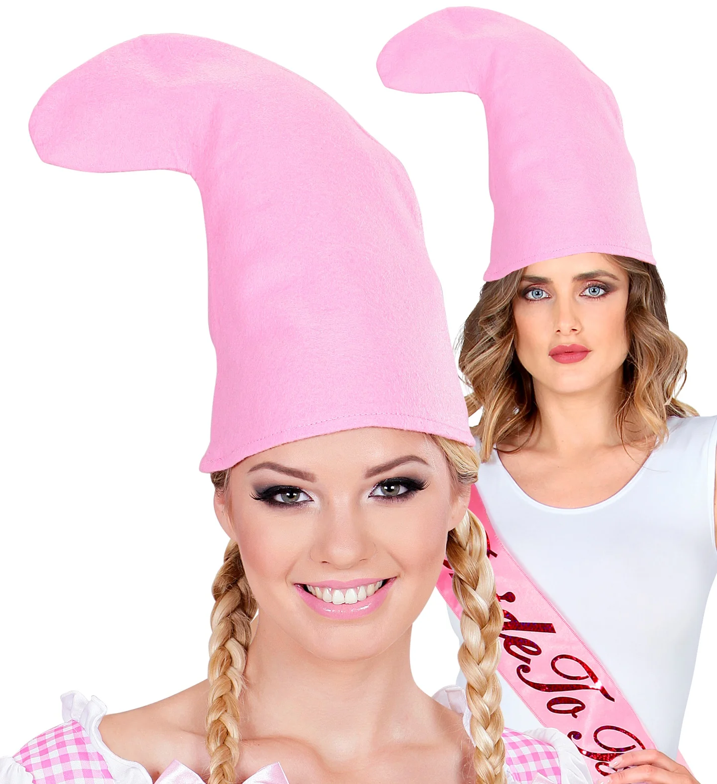 Roze smurfen muts - Image 4