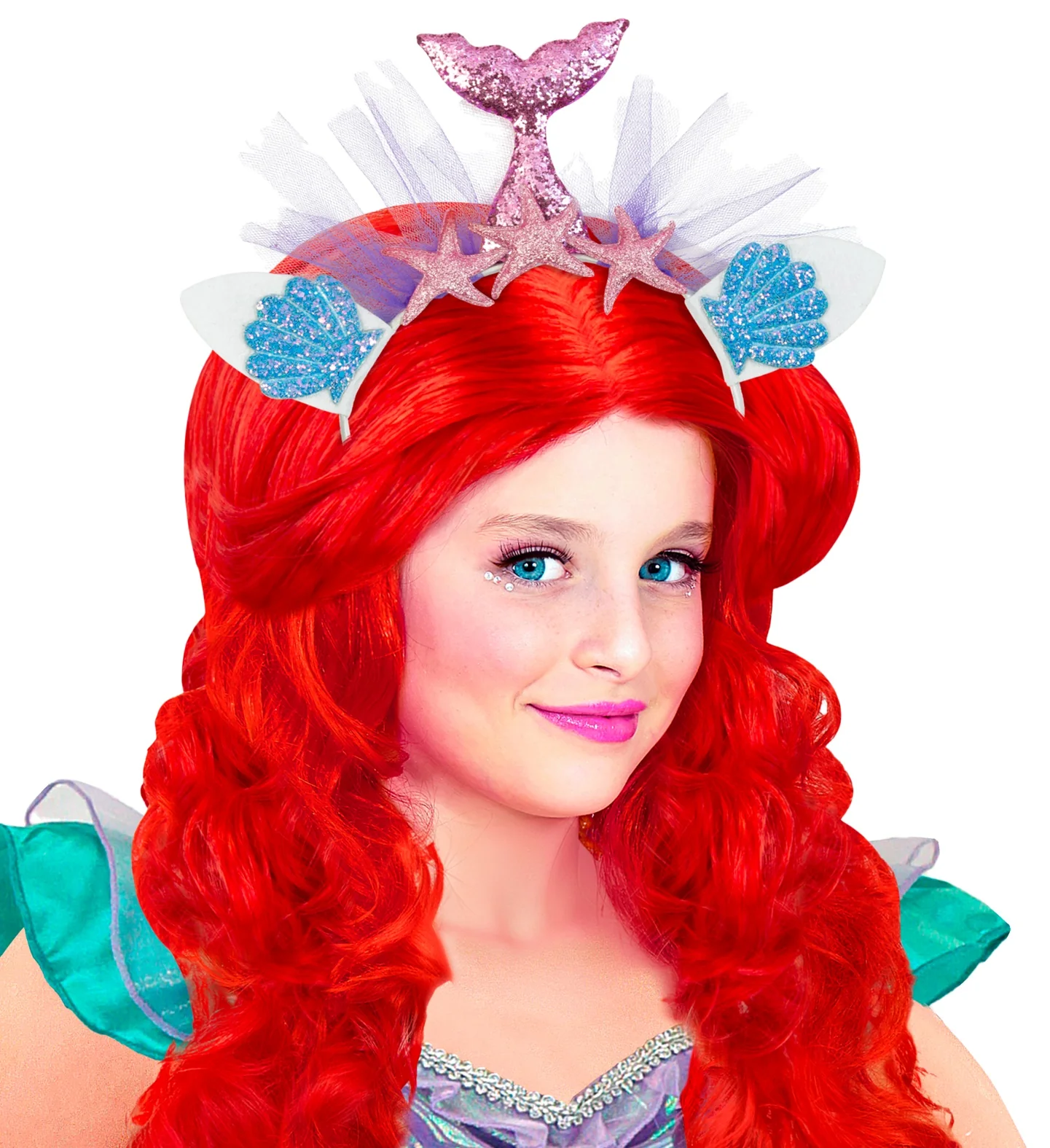 Zeemeermin tiara roze - Image 3