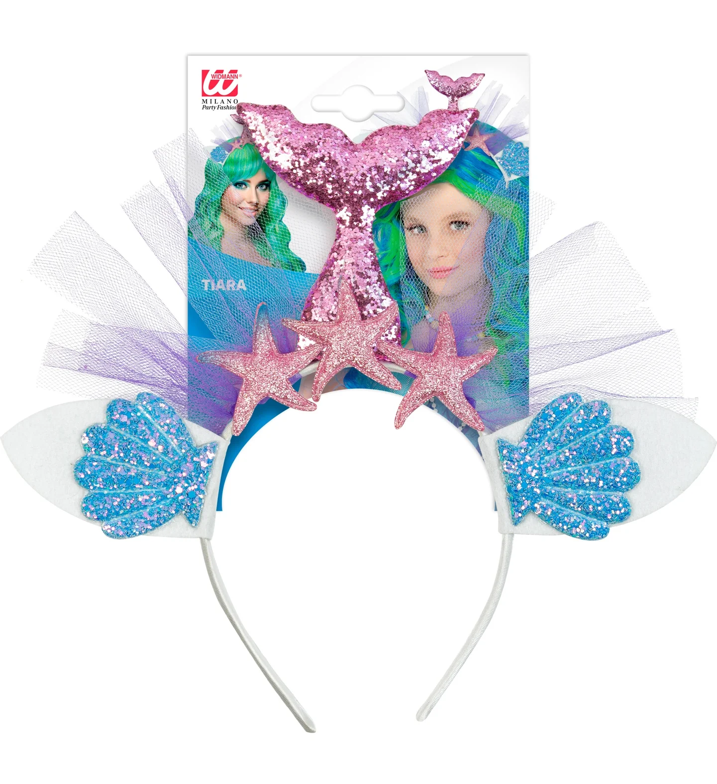 Zeemeermin tiara roze - Image 5