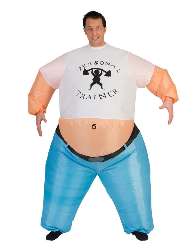 Ruig Opblaasbaar Personal Trainer pak