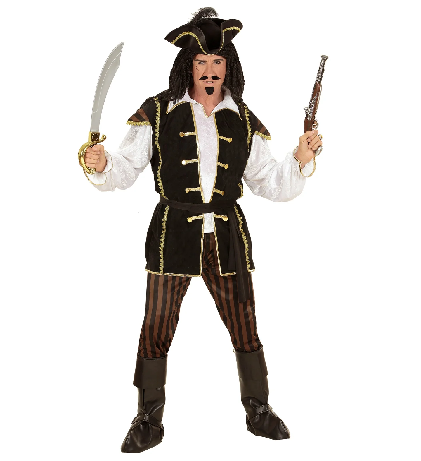 Ruig piraten kapitein pak heren - Image 2