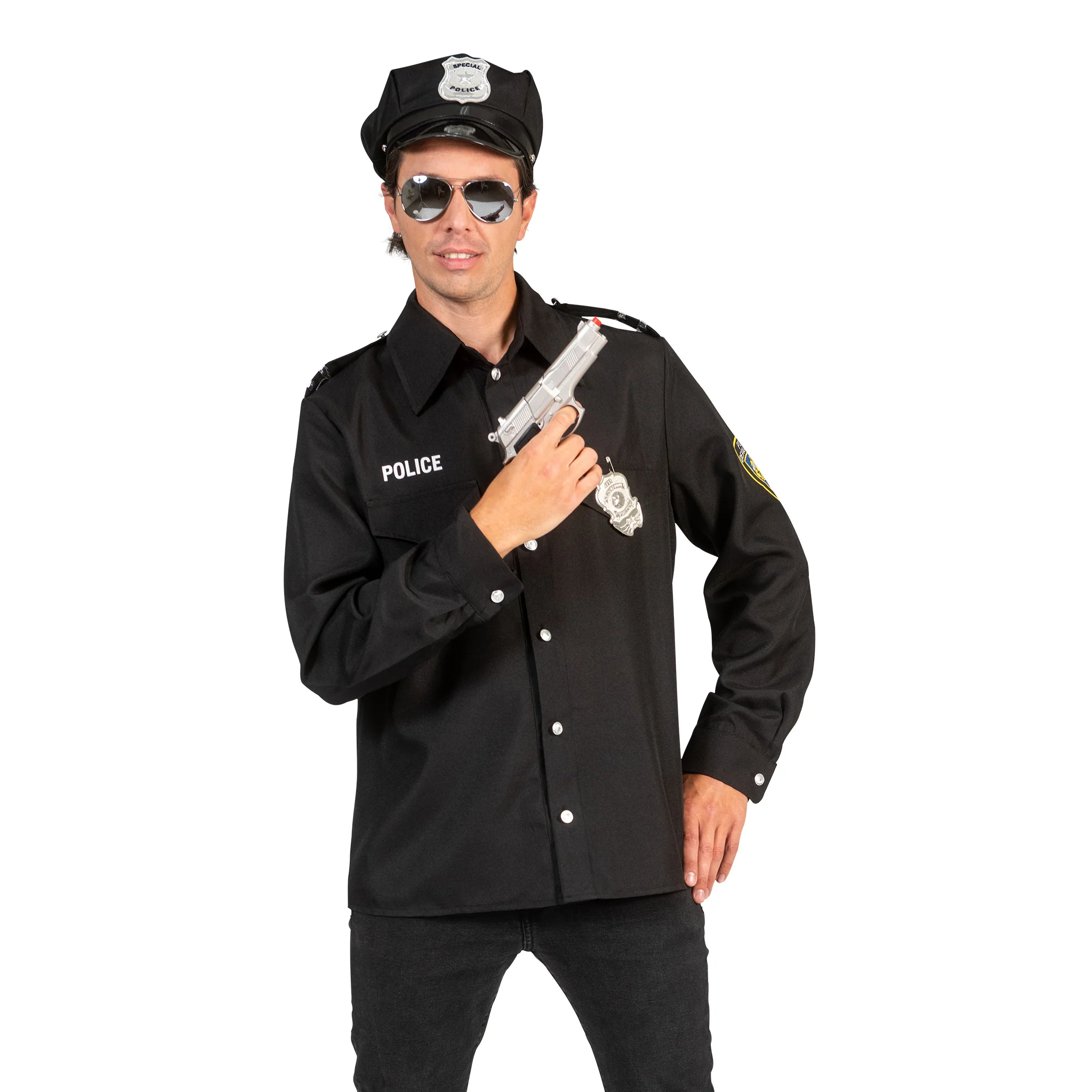 Politie blouse Pedro heren - Image 2