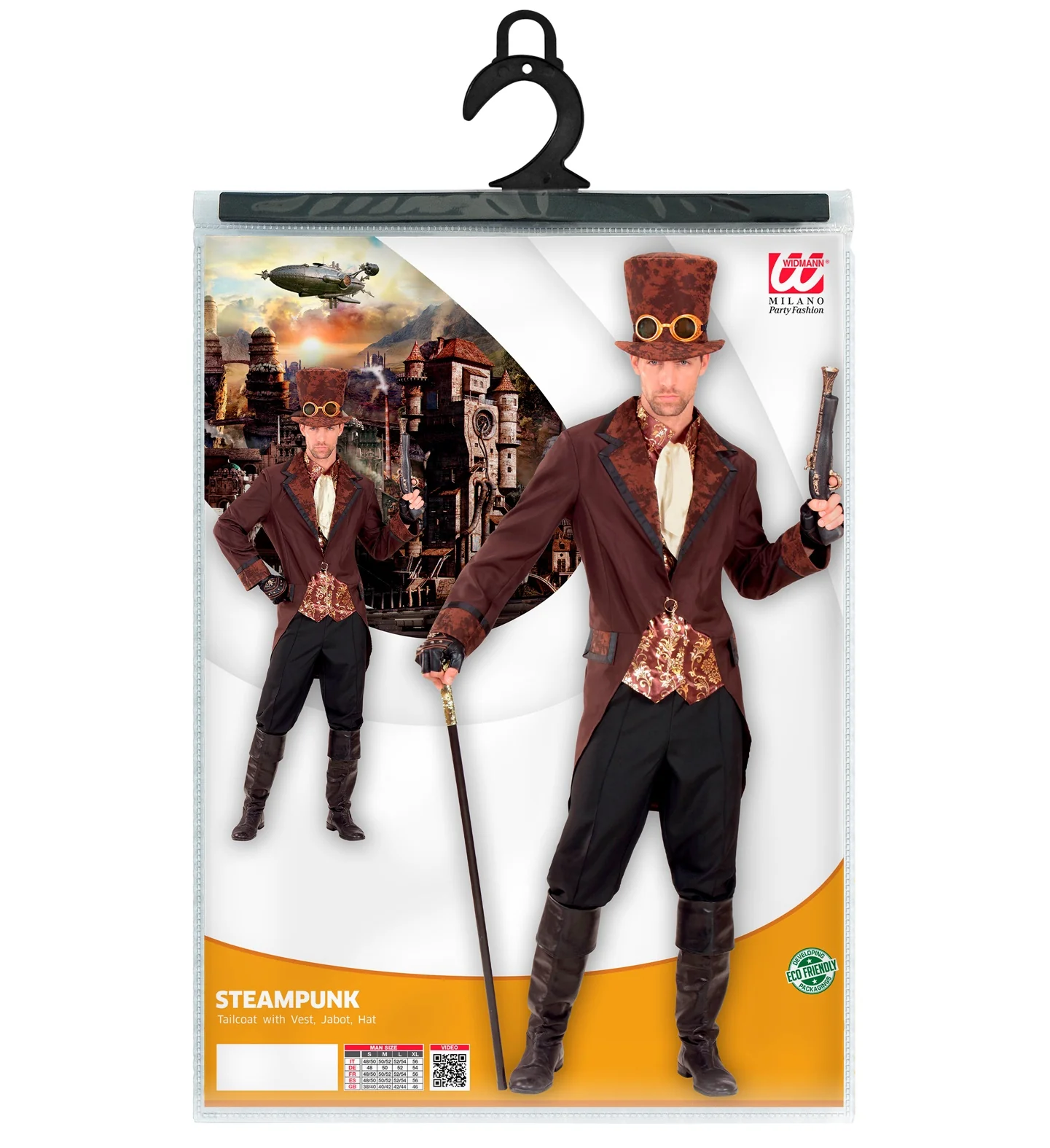 Ruig Steampunk pak man - Image 5