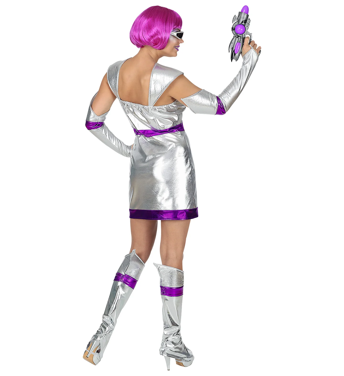 Space jurkje zilver voor dames - Image 3