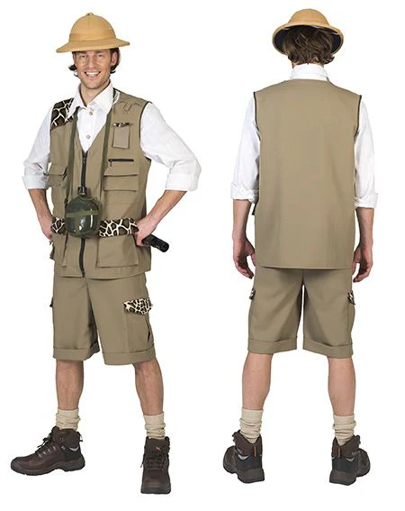 Safari kostuum man - Image 3