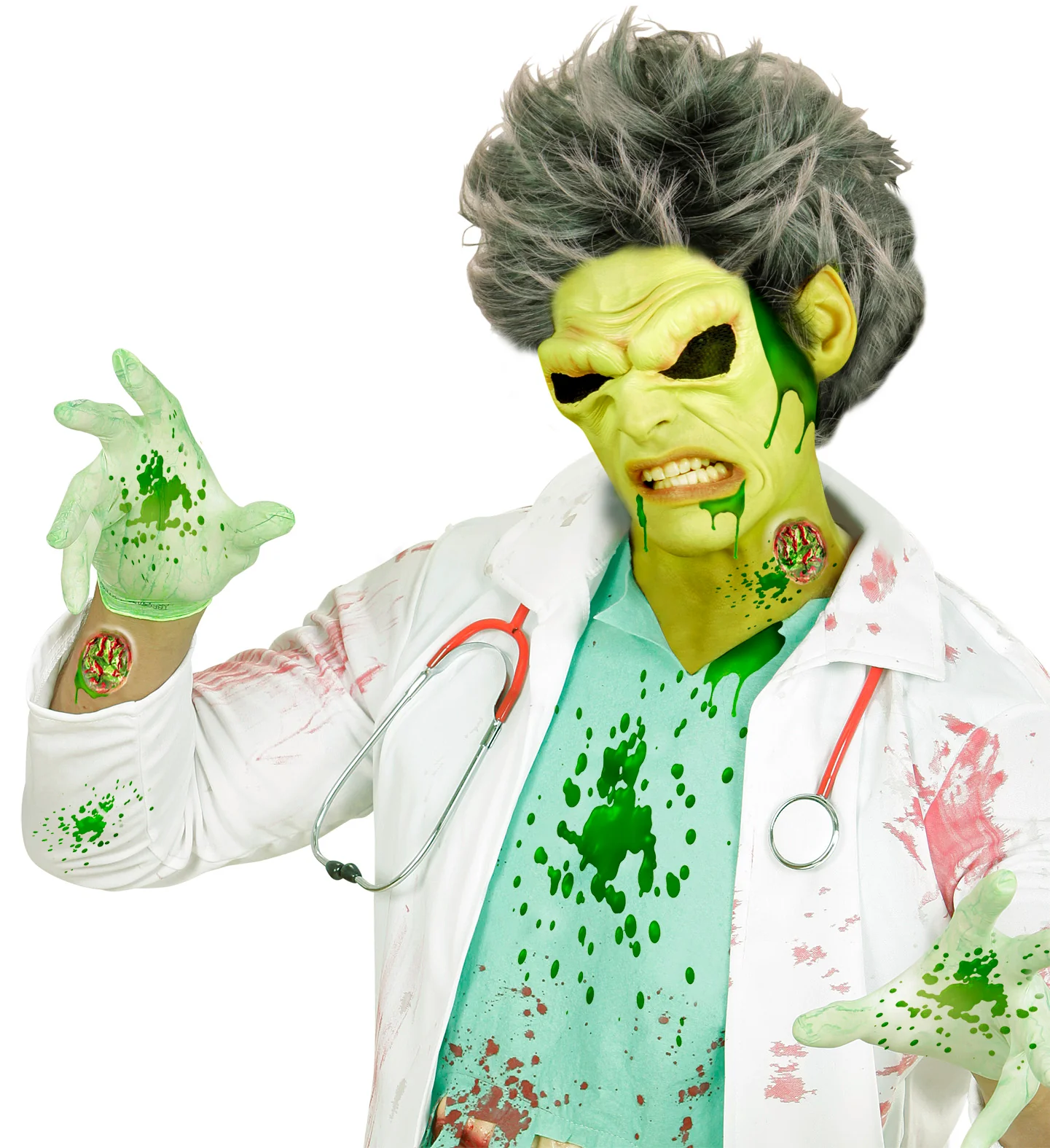 Nep schaafwond radioactief zombie latex - Image 3