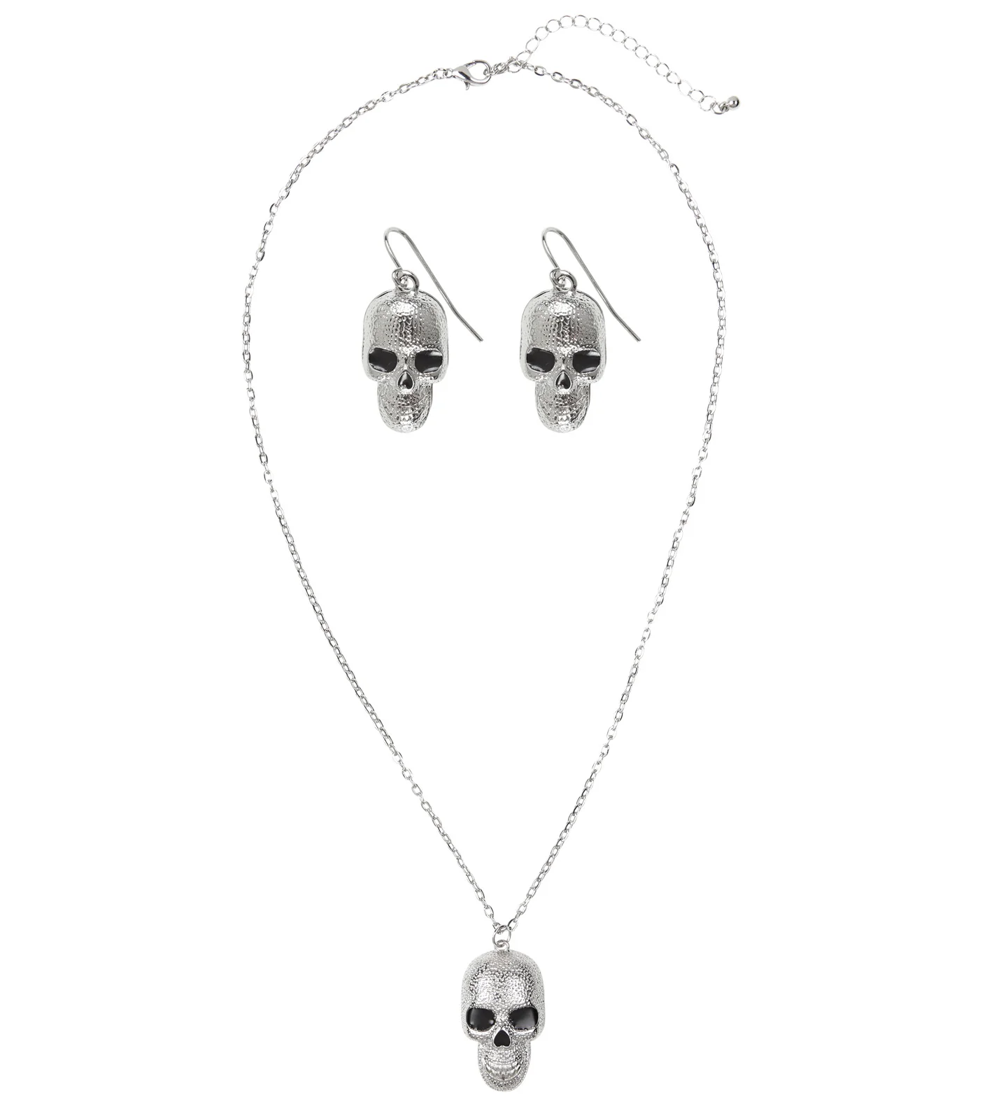 Schedel sieraden set Halloween