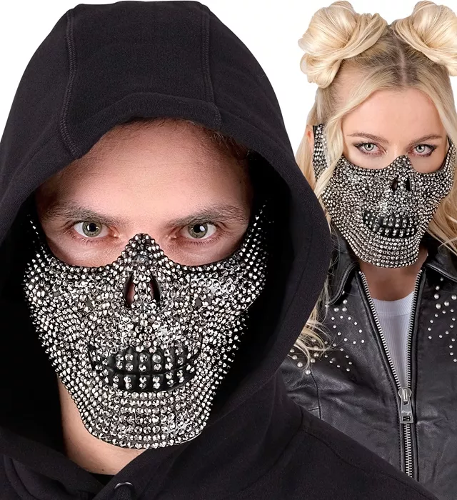 Schedelmasker strass Mees - Image 5