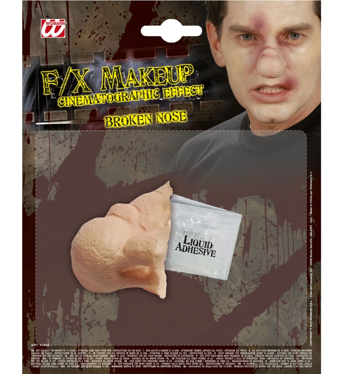 Gebroken neus schmink professioneel - Image 2
