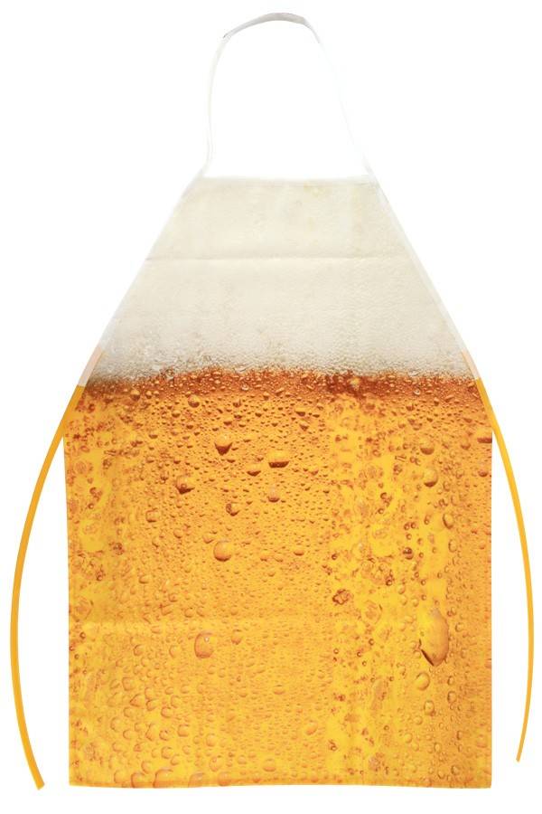 Schort Beierse avond mega glas bier