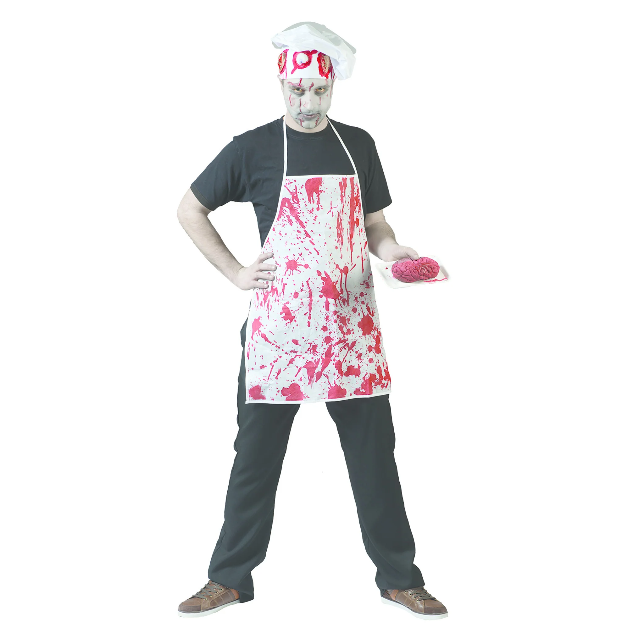 Schort met bloed zombie slager