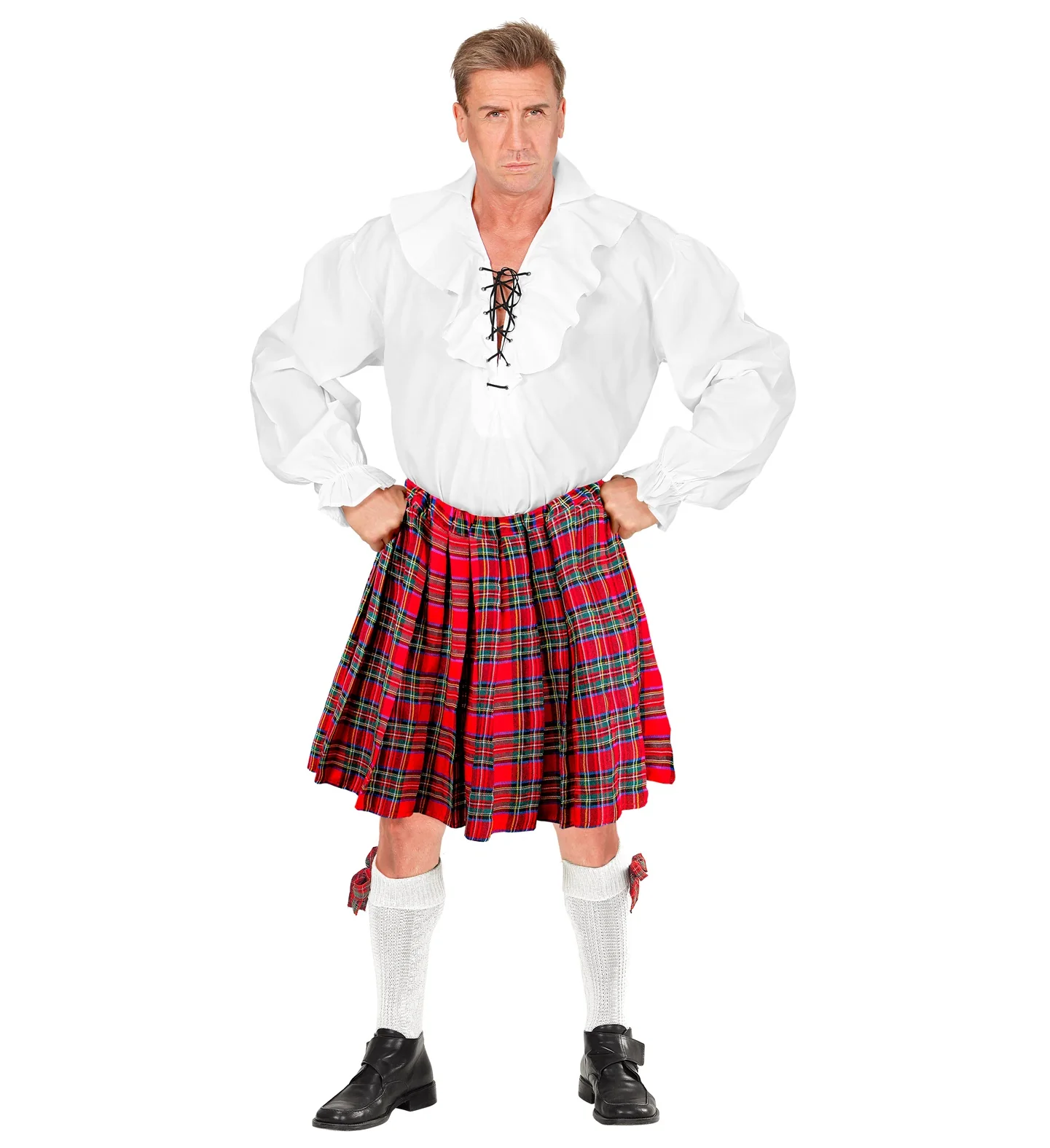 Schotse kilt rode ruit - Image 3