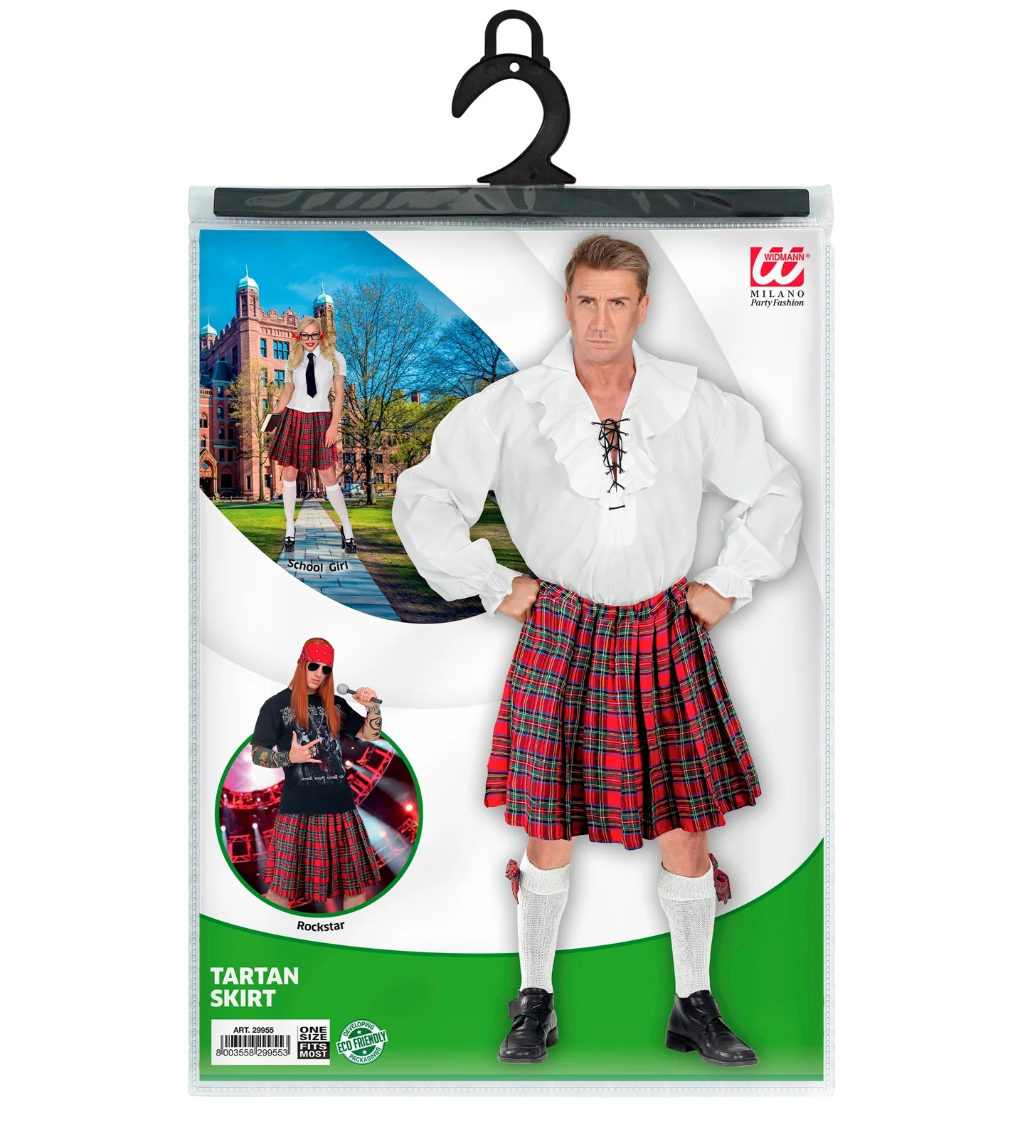 Schotse kilt rode ruit - Image 5