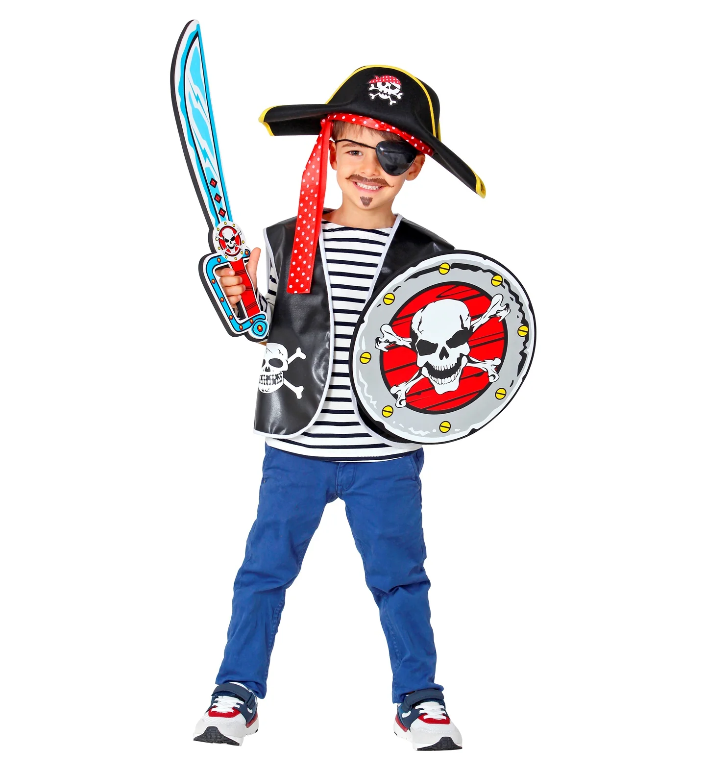 Piraten zwaard met schild - Image 2