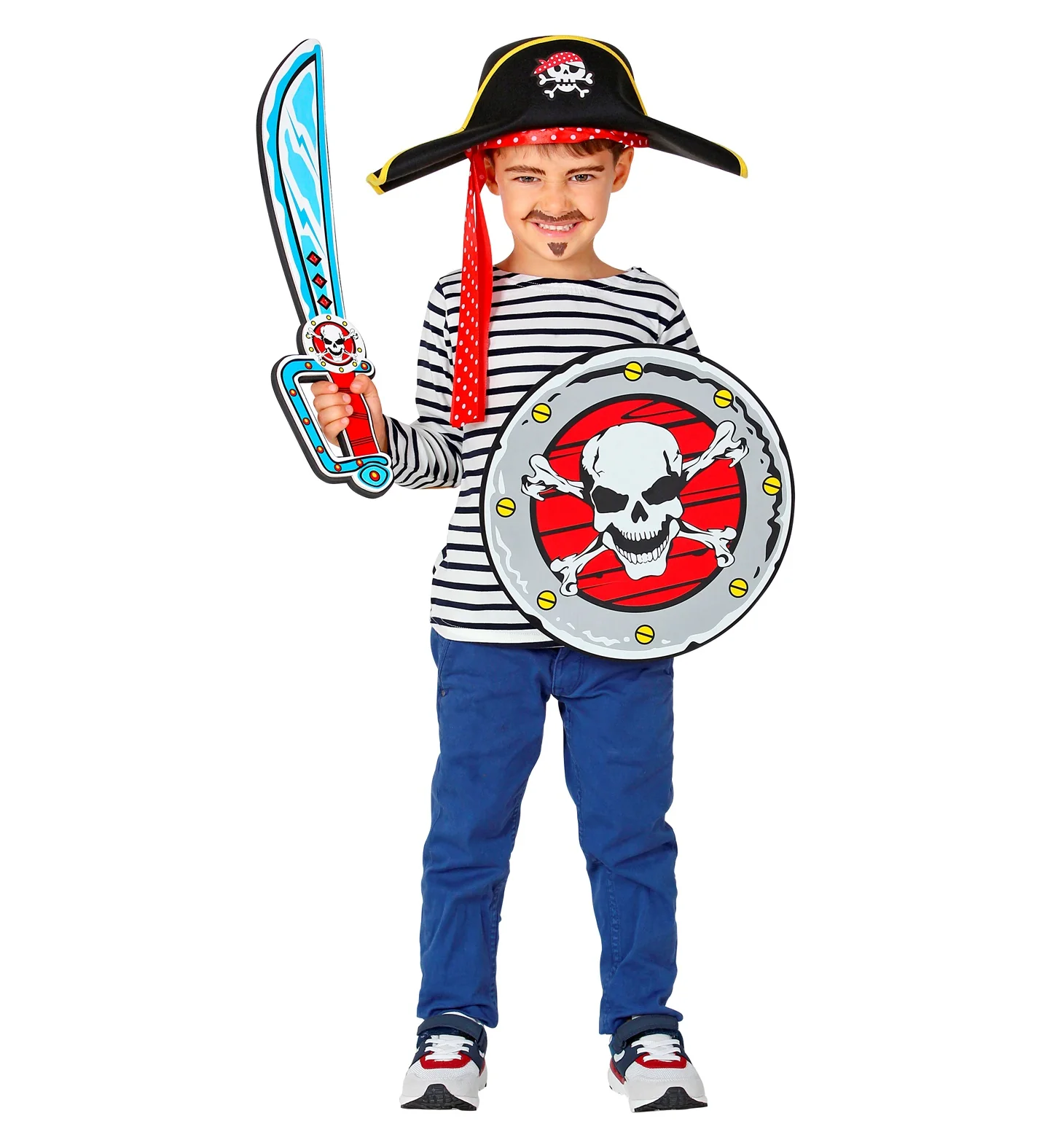 Piraten zwaard met schild - Image 3
