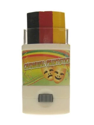 Paint stick schmink zwart rood geel Duitsland