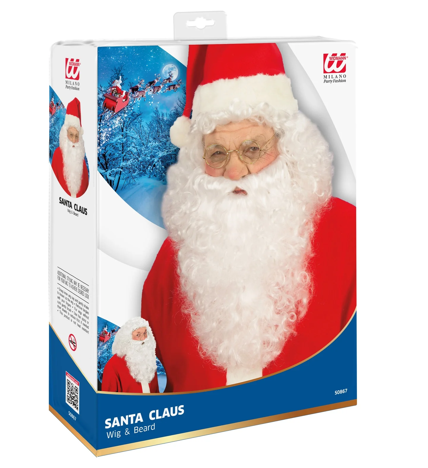 Kerstman baard set luxe - Image 3