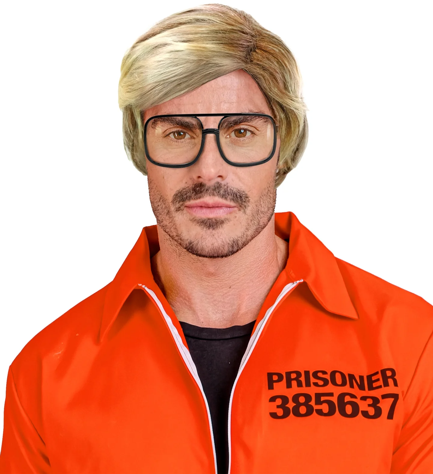 Heren PRUIK blond - Image 2