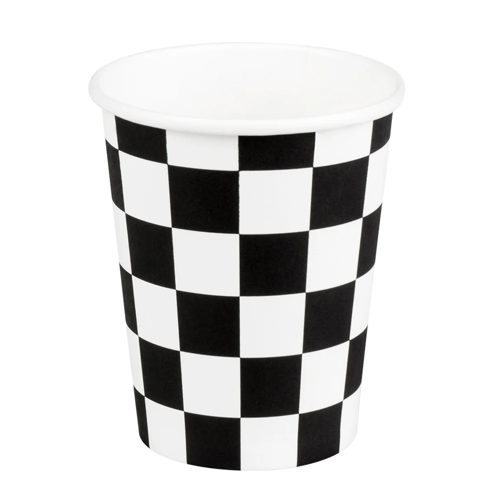 Set 10 papieren bekertjes Racing