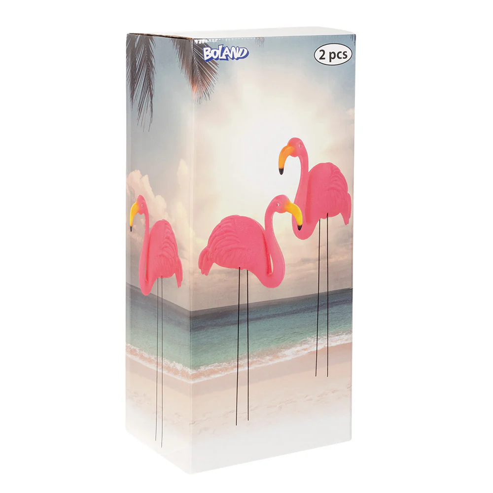 Set 2 tuindecoraties Flamingo - Image 4