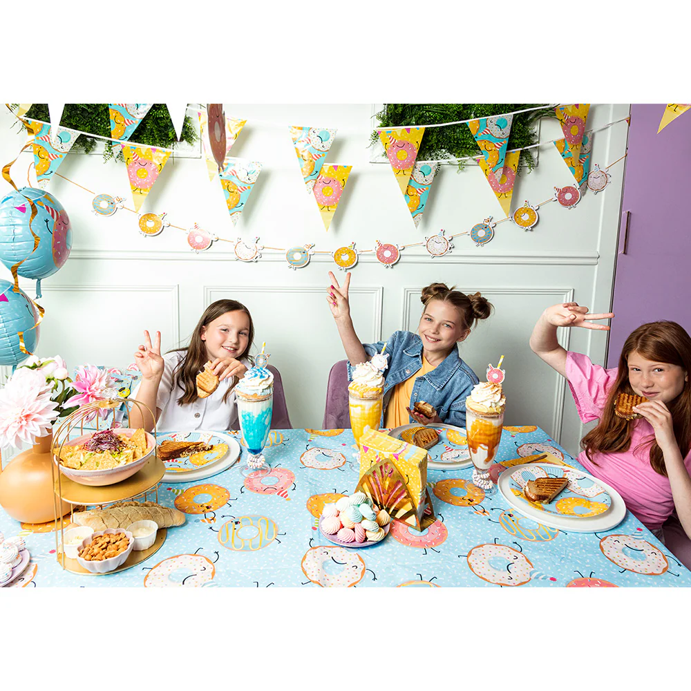 Set 20 papieren servetten Donut - Image 5